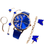 reloj mariposa azul